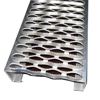 China Industrielles perforiertes 3.5mm Griff-Spreize-Planken-Aluminiumgitter zu verkaufen