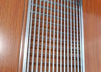 China 5mm Thickness Drainage Cover Stainless Steel Bar Grating for sale