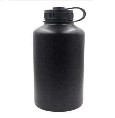 China Sustainable Stainless Steel Water Bottle With Wide Mouth Lids for sale