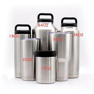 China Sustainable Vacuum Flask Stainless Steel Vacuum Insulated Double Wall Barrel Style Vibrator for sale