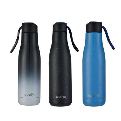 China Sustainable Stainless Steel Vacuum Insulated Water Bottle 17oz 500ml Sweat Free BPA Free for sale