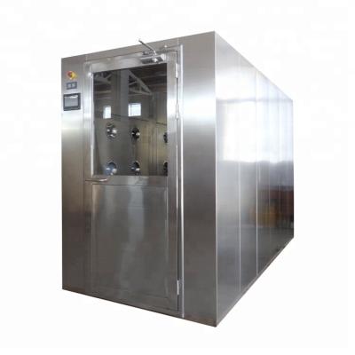 China Building Material Shops Multi User Air Shower Clean Room With Nozzle , Air Shower Manufacturer for sale