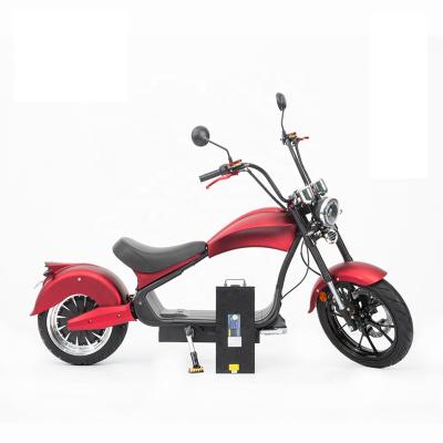 China Fat Citycoco MH3 3000w 17inch Aluminum Tire Electric Scooter For Adult E Chopper EEC COC 18x10inch for sale