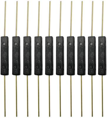 China Automation Equipment 10pcs Reed Switch Plastic Reed Contact Normally Open (N/O) Magnetic Induction Switch for sale