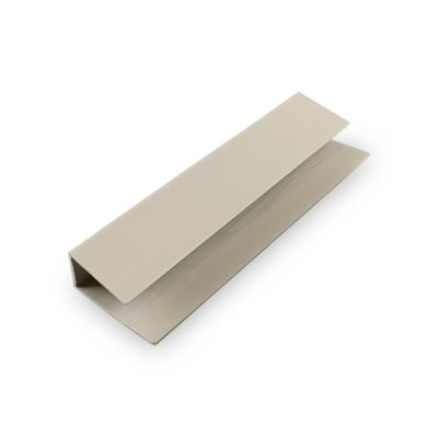 Chine Monture moulant le panneau Grey Color noir blanc décoratif de PVC Slatwall à vendre