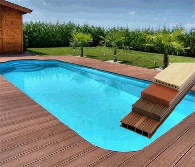 China 60% pvc-Poeder en het Poederwpc Samengestelde Decking Zwembadbevloering van 30% Houten Te koop