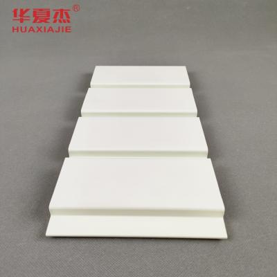 Cina Materiale dell'interno bianco della decorazione della parete del garage del PVC del pannello di parete della stecca del PVC in vendita