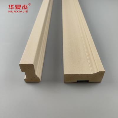 China Hot Sale Good Price Wpc Brickmold 3'' Wood Wpc Brick Mold 2'' Door Frame Wpc Interior Decoration for sale