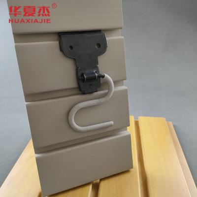 China Los paneles de pared plásticos del garaje con tres huecos/revestimientos de la pared del Pvc del mármol en venta