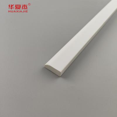 China Best selling pvc moulding shoe mould white vinyl 12ft 19x12mm pvc profile eco-friendly for sale