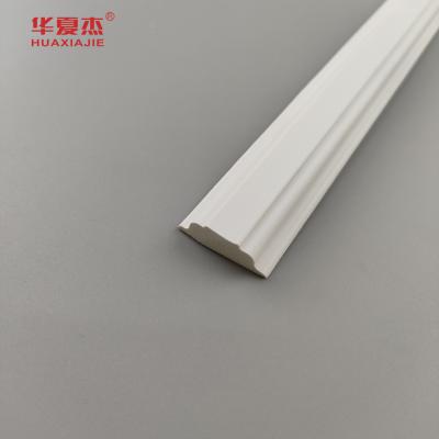 China Modern design parting trim white vinyl 12' pvc mould 22x6mm pvc foam trim and profile for sale