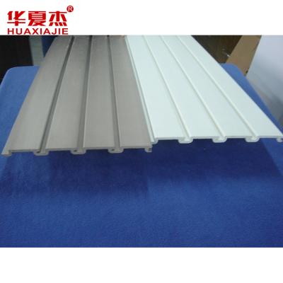 China Lowes Plastic Material Garage Storage Slatwall Panels Combination Slatwall for sale