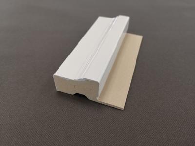 China Mothproof WPC Door Frame Mouldings / WPC J Channel Exterior Door Trim 5.412m Length for sale