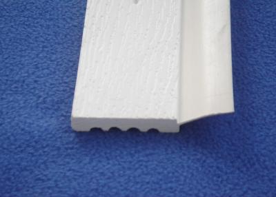 China Garage Door Stop PVC Trim Moulding, White PVC Garage Door Weather Strip for sale