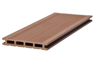 China Environmental Wood Plastic Composite Decking Hollow WPC Decks Installation for sale