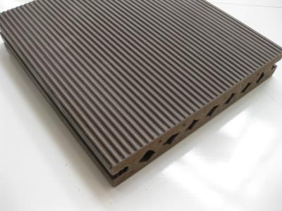 China Dampproof Wpc Wood Plastic Composite Flooring Groove Economical for sale