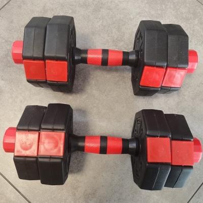 China Universal Chinese Professional Manufacturer Cement Weightlifting Dumbbell Set Eco-friendly 10kg 15kg 20kg 30kg 40kg for sale