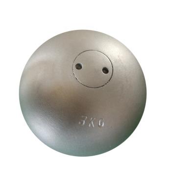 China Exercise Track&Field Throw Iron Sports Equipment Spun Shot Put Ball Customized Logo With Different Color 3kg 4kg 5kg 6kg 7.26kg for sale