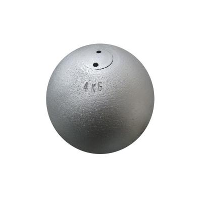 China Exercise Athletics Throw Iron Sports Professional Equipment Rotated Shooting Set Ball Customized Logo With Different Color 4kg 5kg 6kg 7.26kg for sale