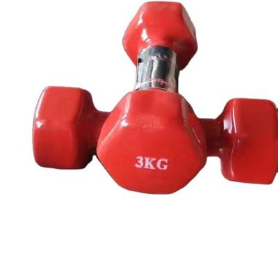 China Universal Colorful 1kg 2kg 3kg 4kg 5kg Vinyl Neoprene Dumbbell For Home Exercise Strength Training for sale