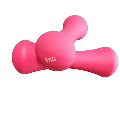 China Universal 1kg 2kg 3kg 4kg 5kg Vinyl Neoprene Dumbbell For Home Women Exercise Strength Training for sale