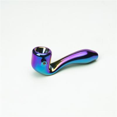 China Private Label Non-Stick Designer Oil Burner Clear Blue Glass Water Pipes For Smoking for sale