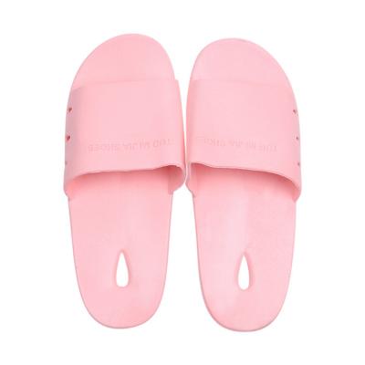 China Summer Anti-slippery High Quality Non-slip Indoor Household Bathroom Thicken Black Yellow Plastic Slippers for sale