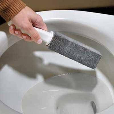 China New Sustainable Toilet Cleaner Brushes Pumice Stone For Toilet With Handle Brush Gap Cleaner for sale