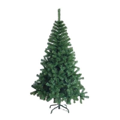 China Green Holiday Decoration Window Store Hotel Christmas Explosions Christmas Tree Simulation Christmas Tree PVC Artificial Christmas Tree for sale