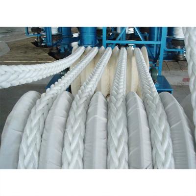 China OEM Hochfestigkeit 60mm Polyester Seil Geflechtetes Seil zum Anlegen zu verkaufen