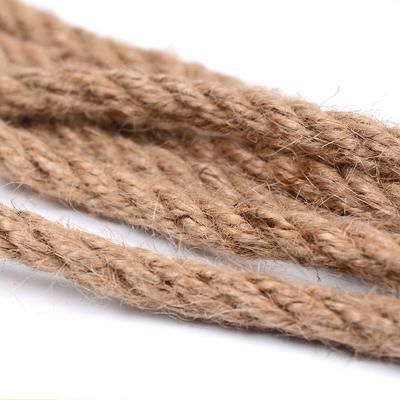 China 6 mm Jute Sisal Seil für den Versand Länge 0-1000m Vielseitiges Verpackungsmaterial zu verkaufen