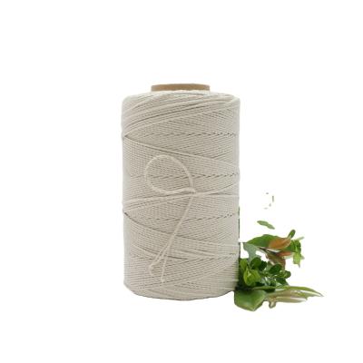 China Ronde Macrame touw 100% katoen Kostumeerde lengte 2mm-60mm Te koop