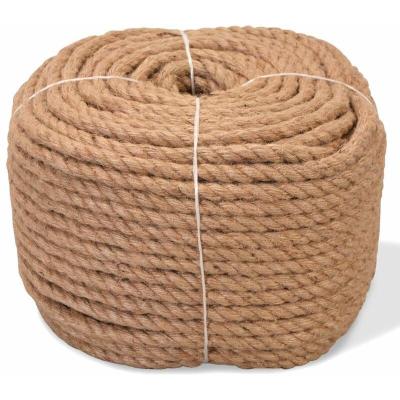 China 3 strengen gevlochten jute touw Sisal touw Twist touw met lengte 0-1000m Te koop