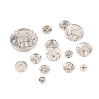 China Raw Material Nickel Free Wholesale Aluminum Cover Aluminum Button For Clothes Semi Finished Product Button for sale