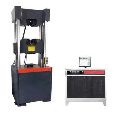 China WEW-1000B 870*600*2200mm Microcomputer Screen Display Hydraulic Universal Testing Machine for sale