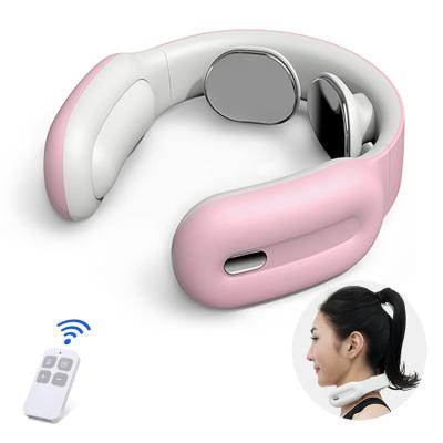 China Hot Selling Wireless Body Shoulder Massager High Quality Electric Pulse Smart PGG Neck Massager for sale