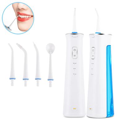 China Manual-wired Portable Water Flosser Oral Irrigator Tooth Cleaner Control Personal Care for sale