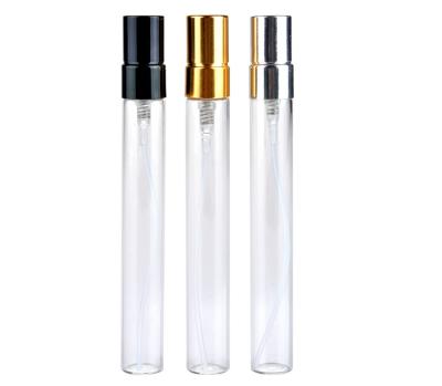 China Personal Care 10Ml Perfume Sample Screw Sprayer Pump Bottle Portable Miniature Vials 10ml Mini Refill Refillable Glass Atomizer Perfume for sale