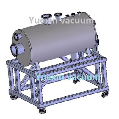 China Medicine Curing SS304 SS316 Ultra High Top Thrust CF UHV Spherical Cylindrical Vacuum Chamber for sale