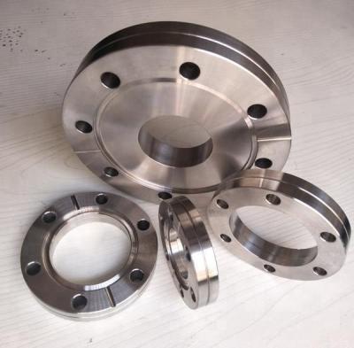 China High Thrust Vacuum Flange Fittings UIHV Stainless Steel 316L Vacuum Ring Flange CF ISO KF Bored Flange for sale