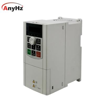 China 5.5kW 3 phase frequency converter 380V input-output vector max 630Hz VFD 100*150*195mm inverter for sale