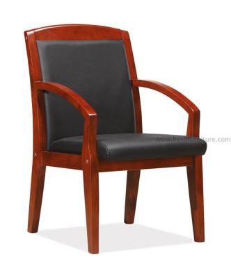 China Stability factory direct sale leather conference chair dining chair wooden office chair for sale for sale