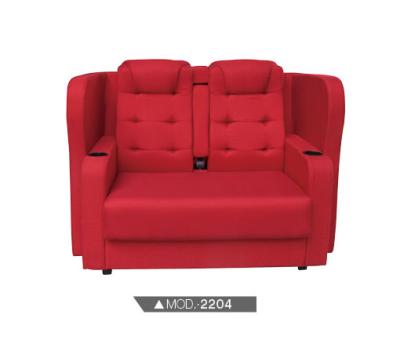 China HYSD-2204 Modern Comfortable Home Cinema Seats Chair With Cup Holder for sale