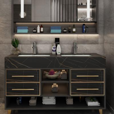 China Durable Hot Sales Bathroom Vanity Set Modern Luxury Bathroom Furniture for sale