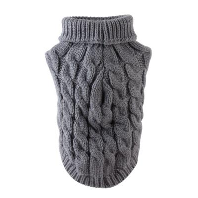 China Stocked dog sweater pet clothes casual warm dog clothes 2023 new autumn and winter Cat Sweater for sale