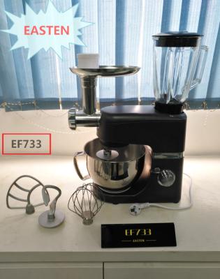 China Multi-function Stand Mixer EF733 Manufactured by Easten/ Home Stand Mixing Blender/ Pizza Dough Mixer for sale