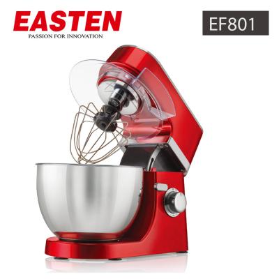 China Easten 700W Plastic Stand Mixer EF801 /China Made 4.3 Liters Stand Mixer / Oil Spray Red Electric Kitchen Mixer Price for sale