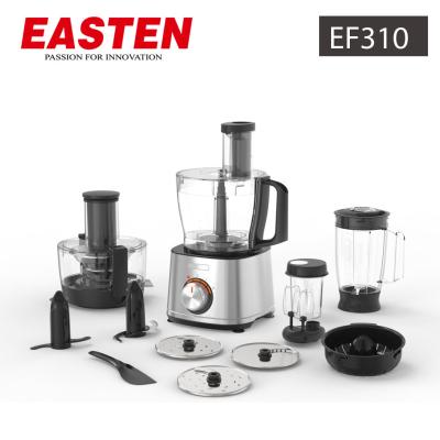 China Easten High Speed Multifunctional Food Processor With Blender Jar/ 800W Food Processor EF310 for sale