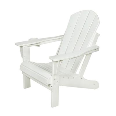 China Modern Newcomers Water Resistant Outdoor PS Wood Lawn Leisure Chair Adirondack Chair for sale