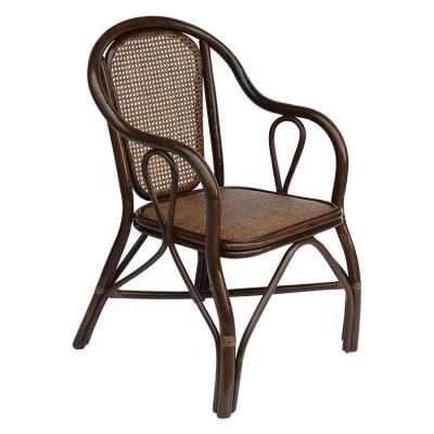 China (Other) Rattan Chair Back Rattan Chair Office Leisure Adjustable Natural Handwoven Wicker Chair For The Elderly for sale